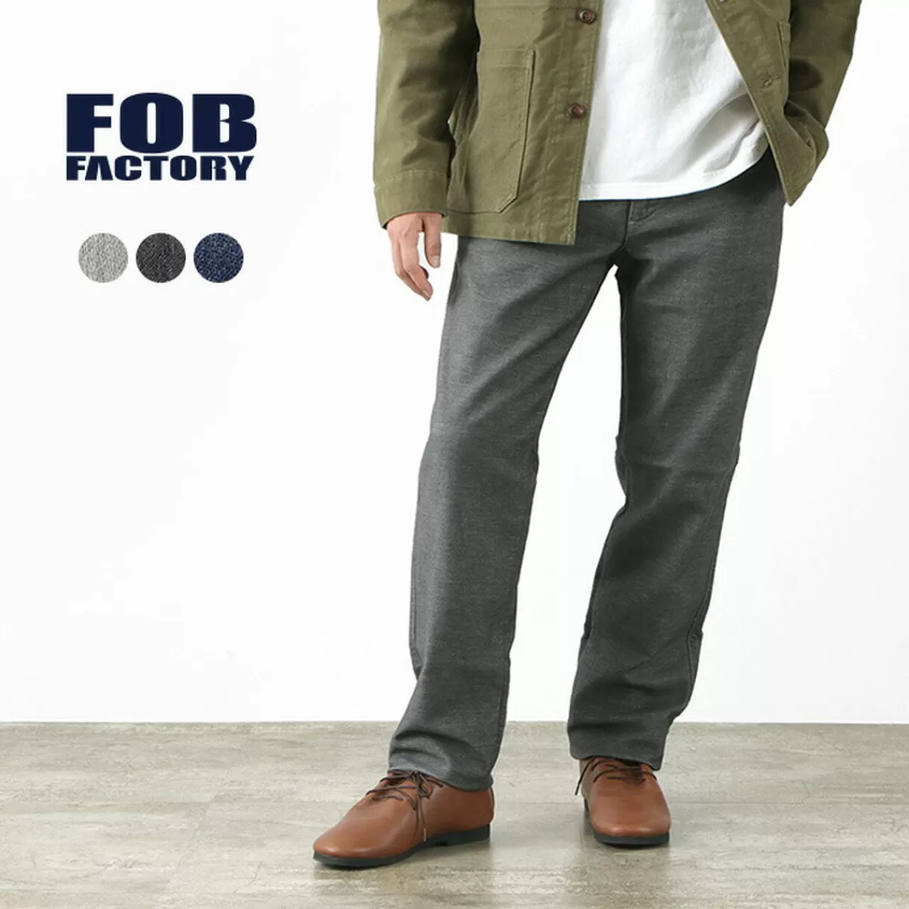 FOB FACTORY Trousers>F0505 Onoa Trousers