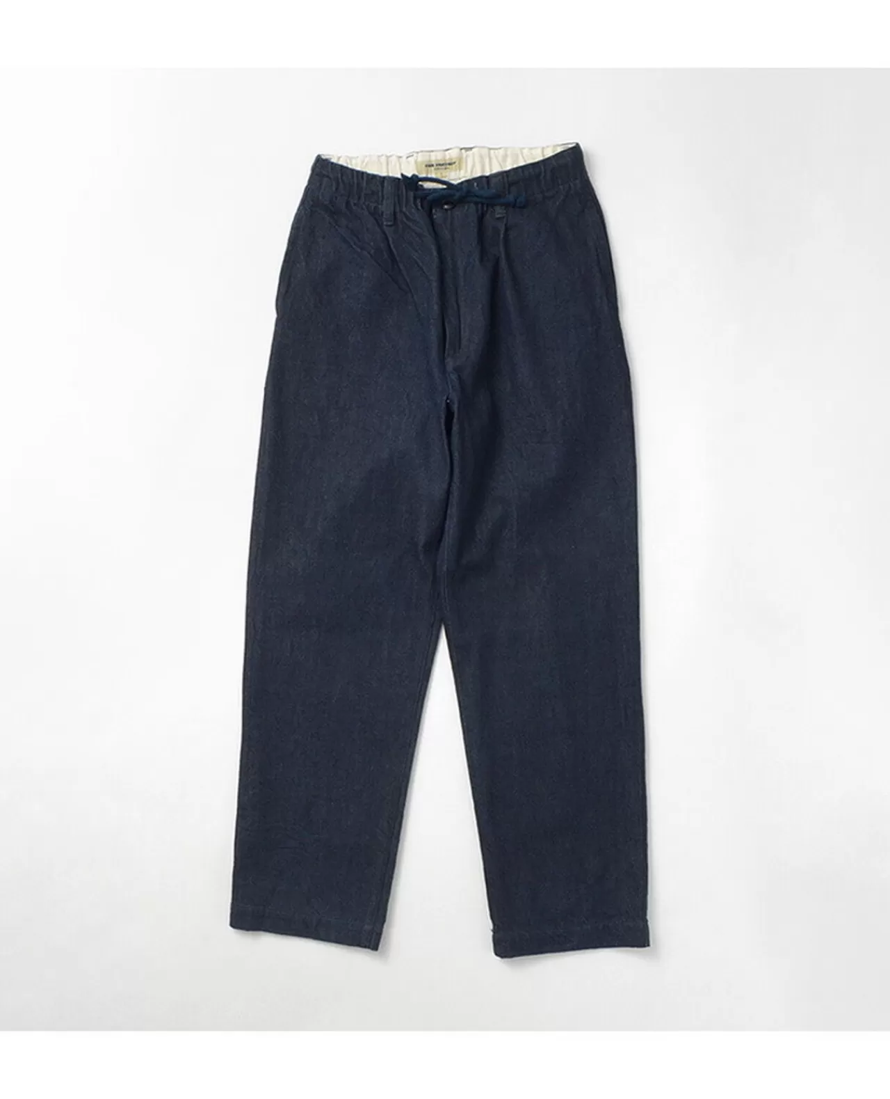 FOB FACTORY Trousers>F0508 Denim Track Pants Onewash