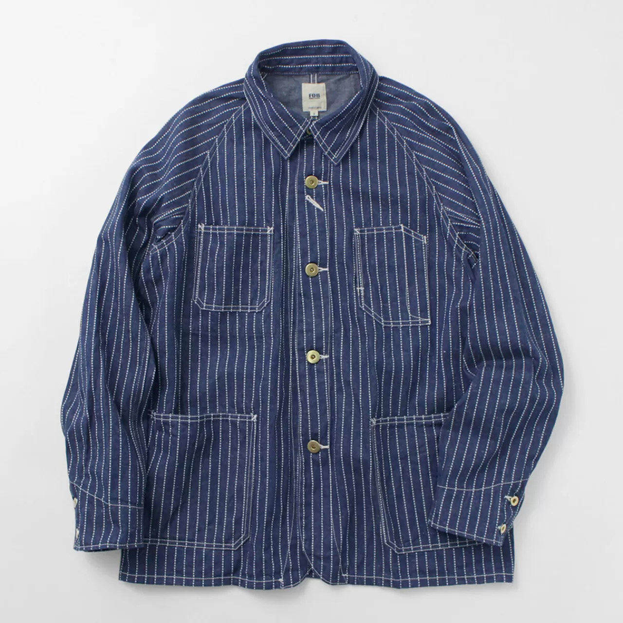 FOB FACTORY Jackets>F2410 Coverall Wabash