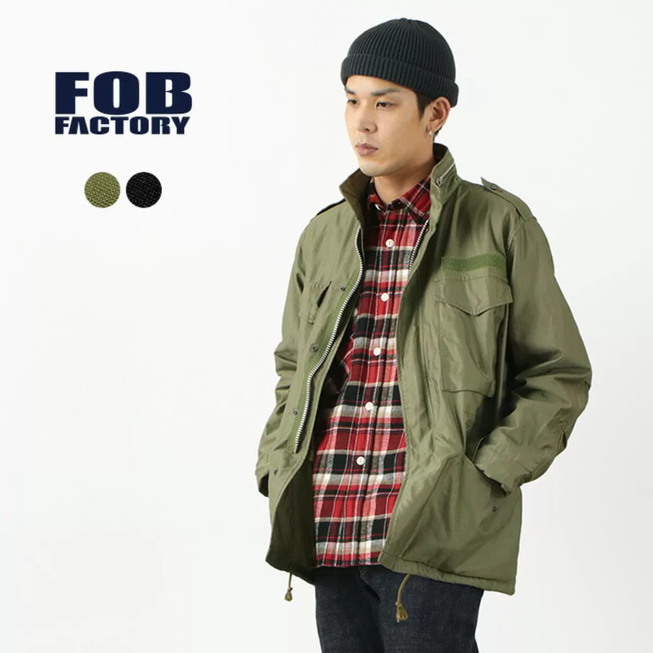 FOB FACTORY Jackets>F2418 M-65 Field Jacket