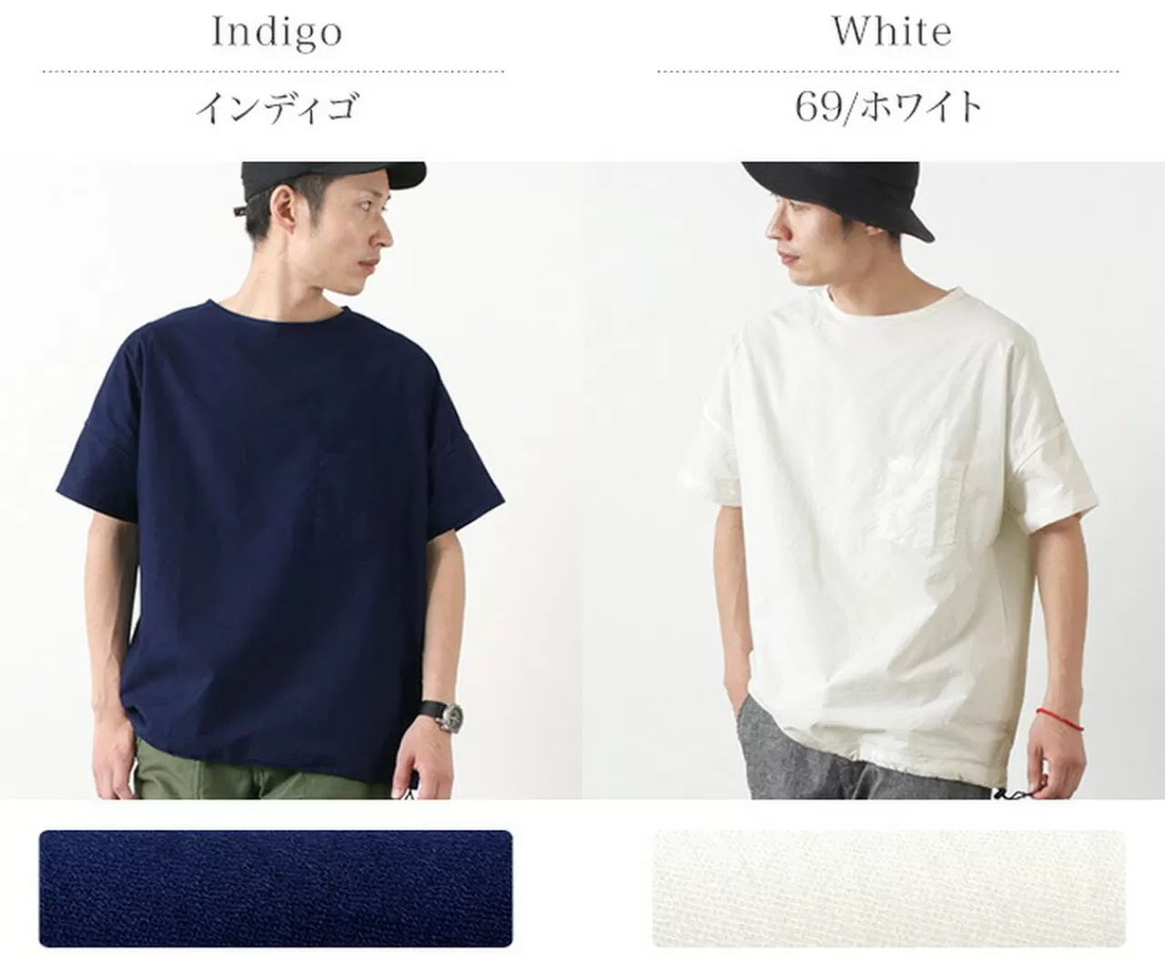 FOB FACTORY Short Sleeves>F3450 Relaxed Cloth T-Shirt