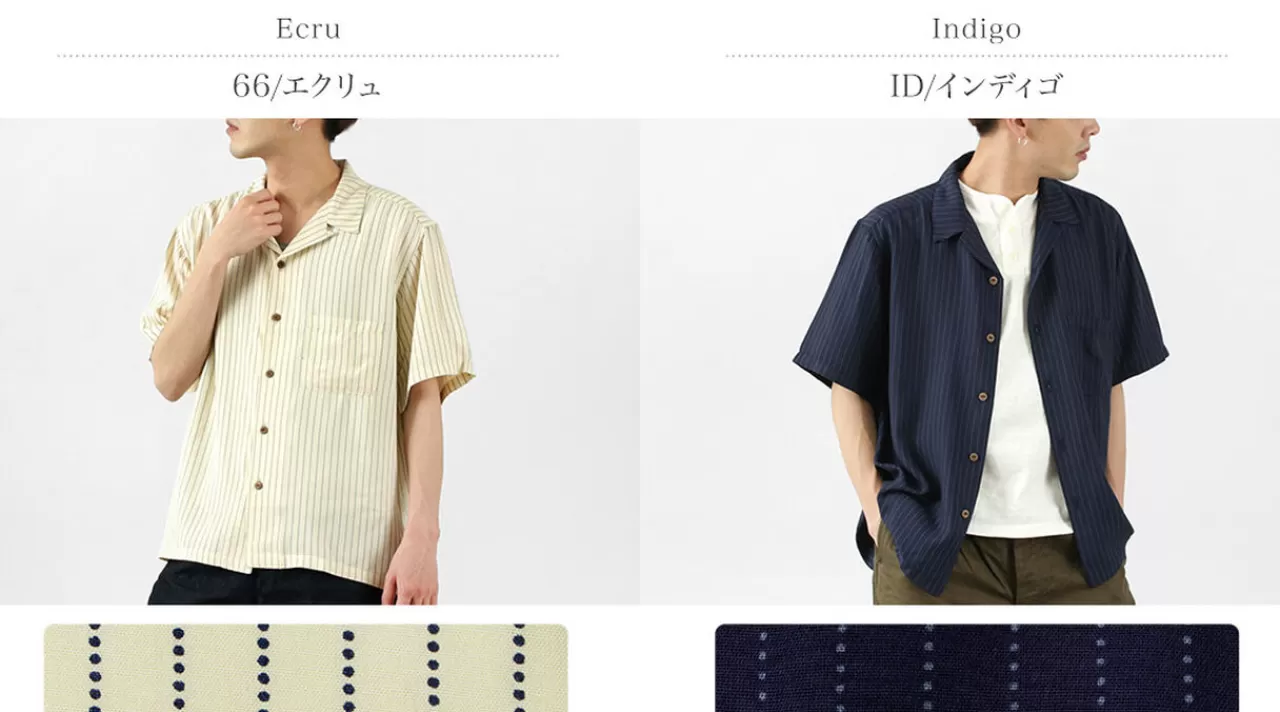 FOB FACTORY Short Sleeves>F3479 Aloha Shirt