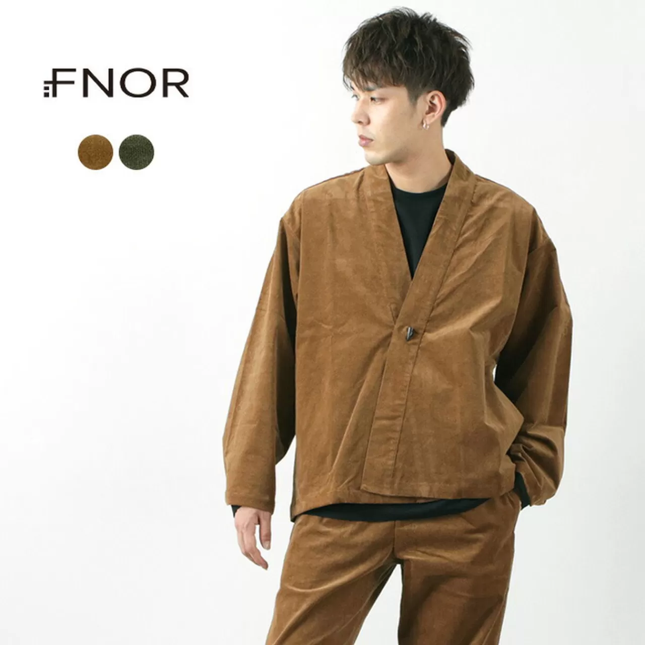 FNOR Jackets>Finewell Corduroy Hanten Jacket