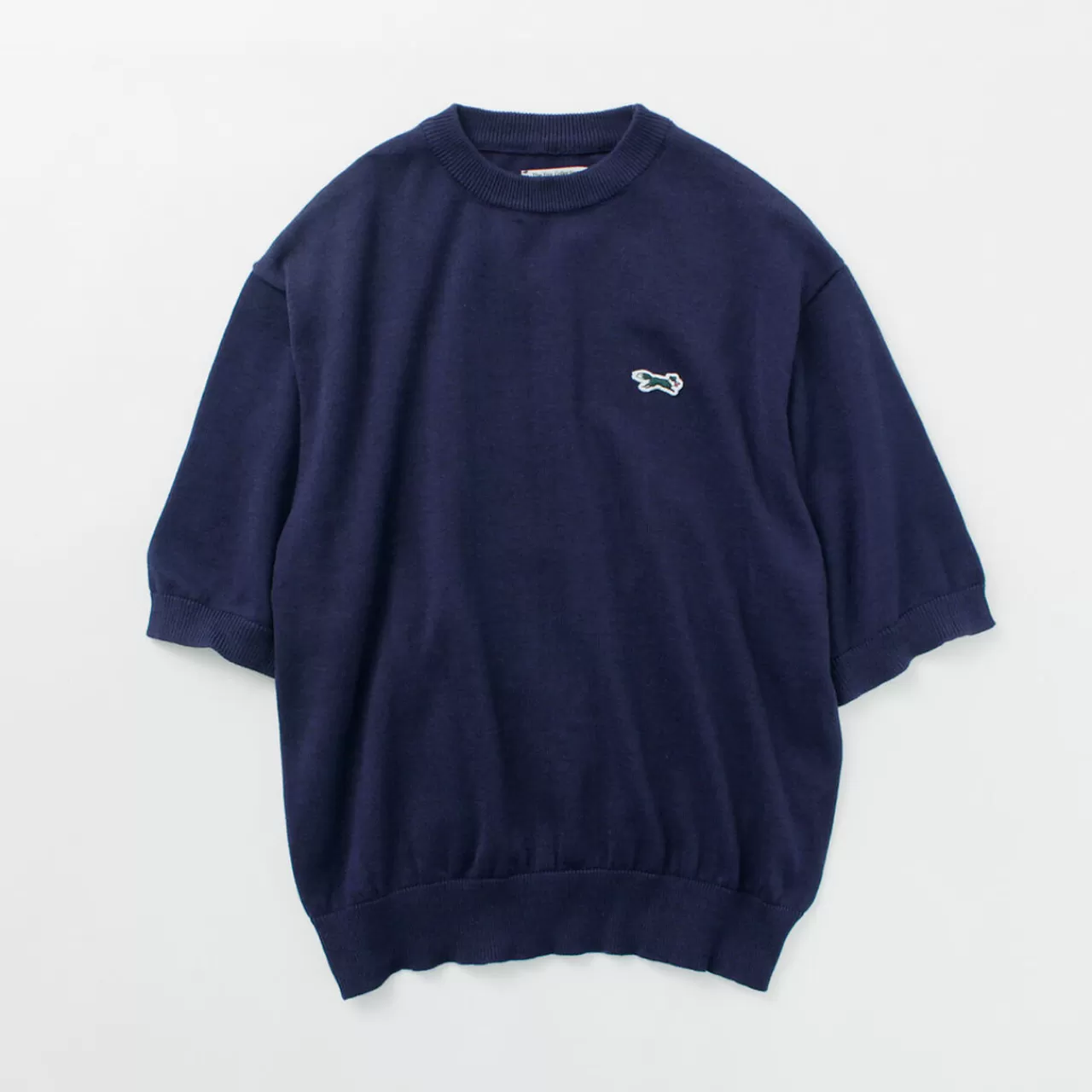 THE FOX Short Sleeves>Fox Knit Crew T-Shirt