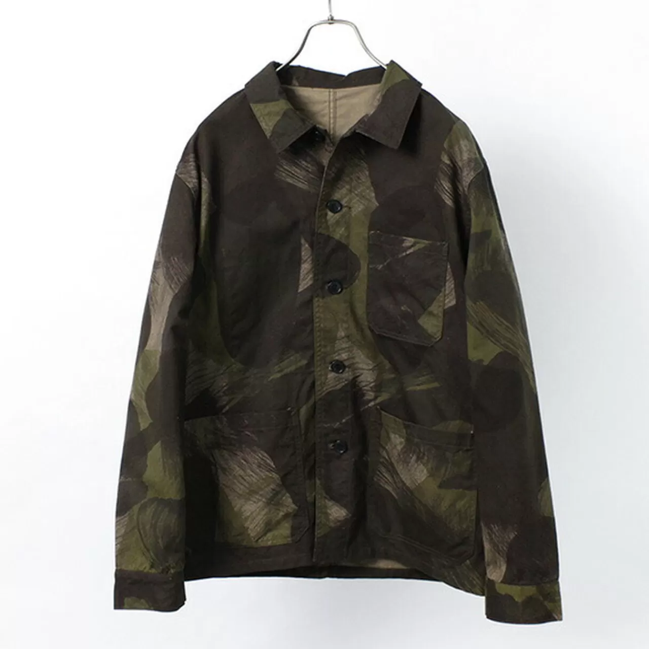 FOB FACTORY Jackets>Frc003 Special Order Camo French Shirt Jacket Camouflage