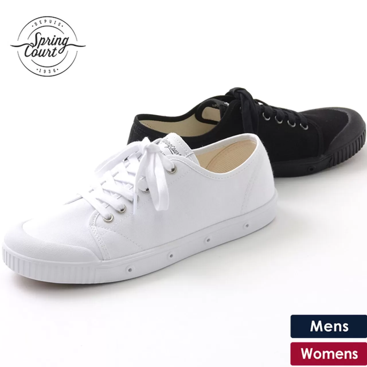 SPRING COURT Sneakers>G2 Low Cut Canvas Sneakers