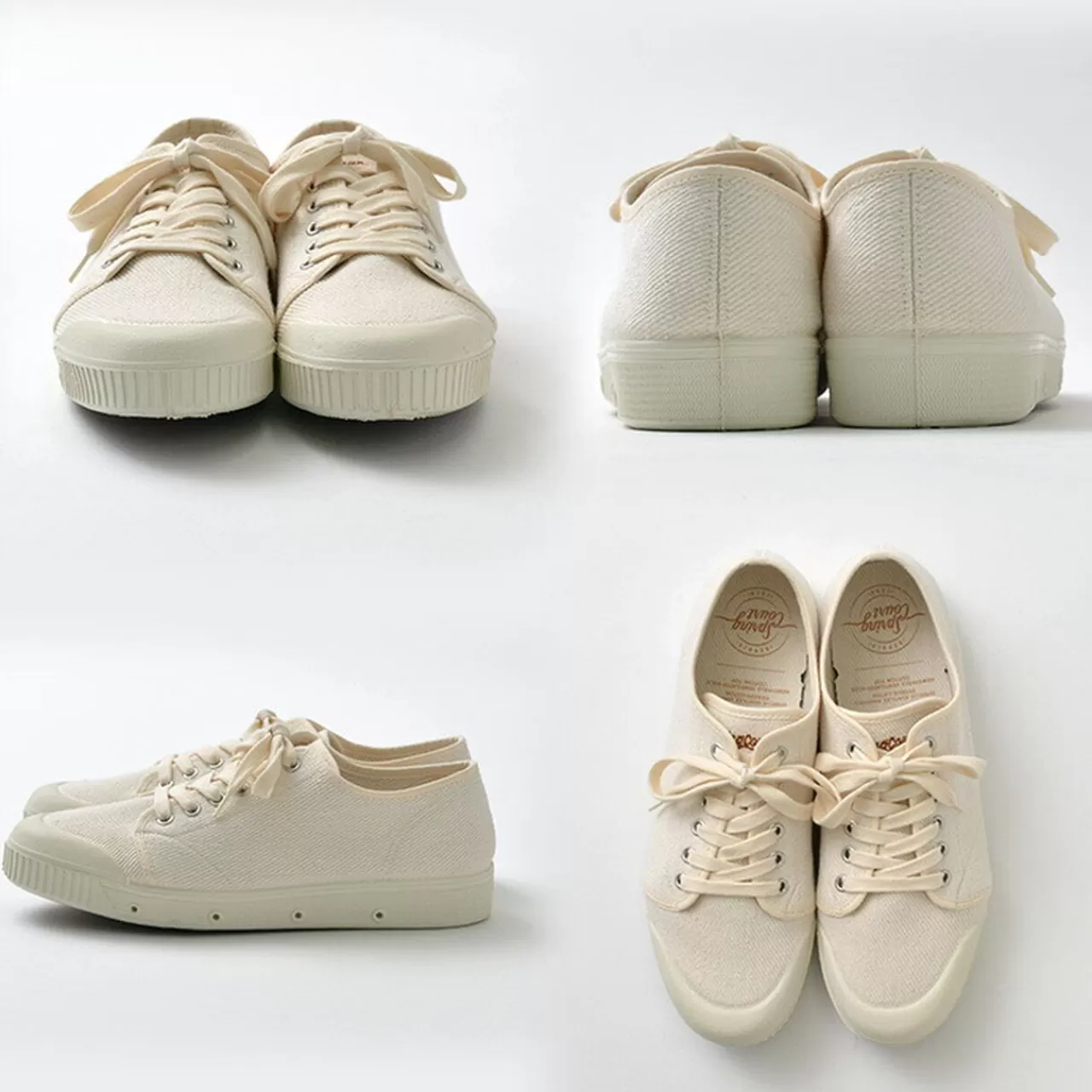 SPRING COURT Sneakers>G2 Low Cut Vintage Heavy Twill Sneakers