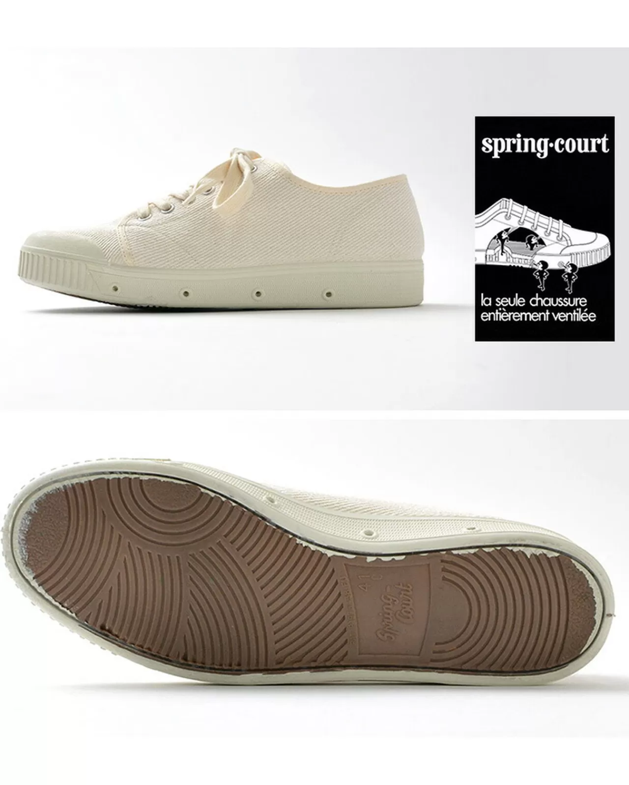 SPRING COURT Sneakers>G2 Low Cut Vintage Heavy Twill Sneakers