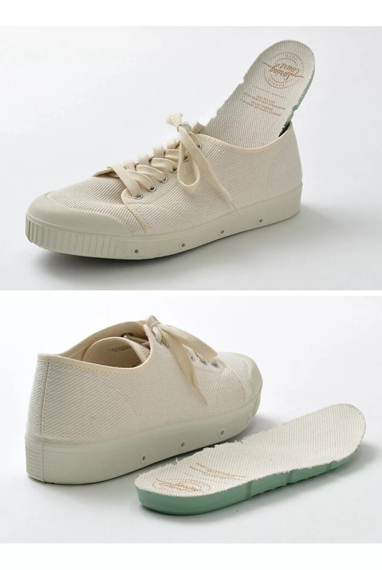 SPRING COURT Sneakers>G2 Low Cut Vintage Heavy Twill Sneakers
