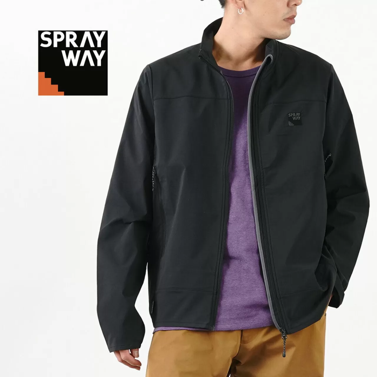 SPRAY WAY Jackets>Hallin Jacket Black