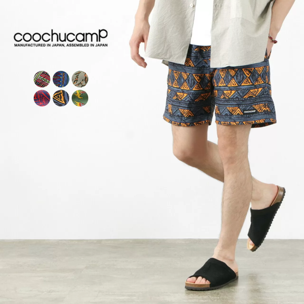 COOCHUCAMP Shorts>Happy Board Shorts