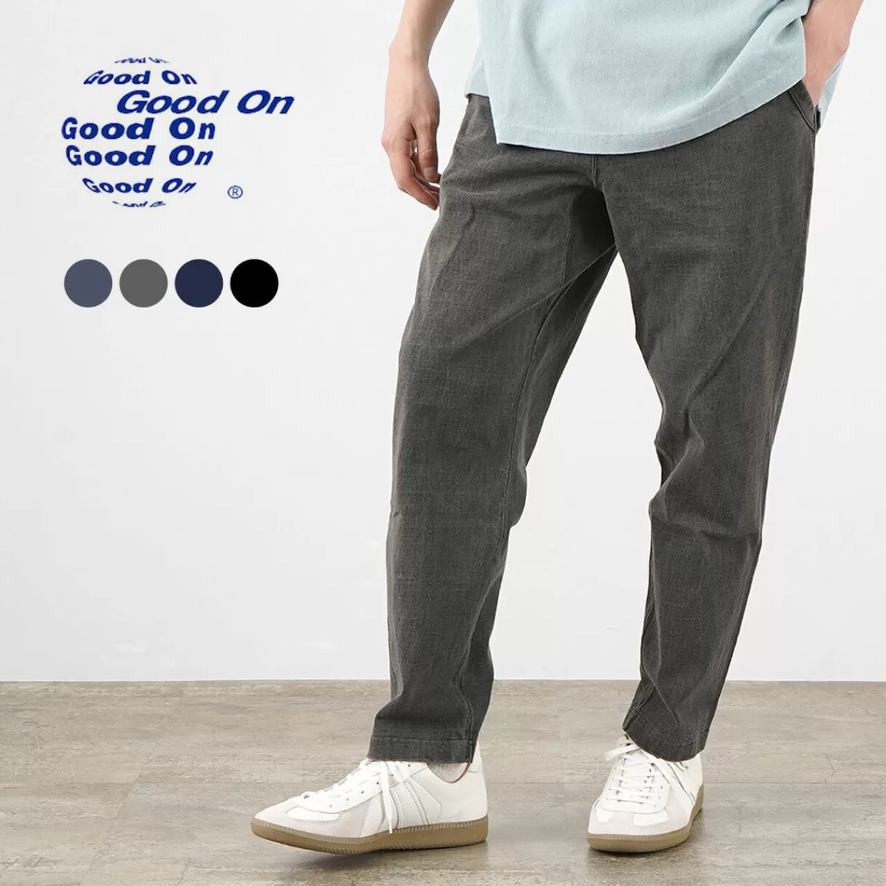 GOOD ON Trousers>Heavy Jersey Travel Pants