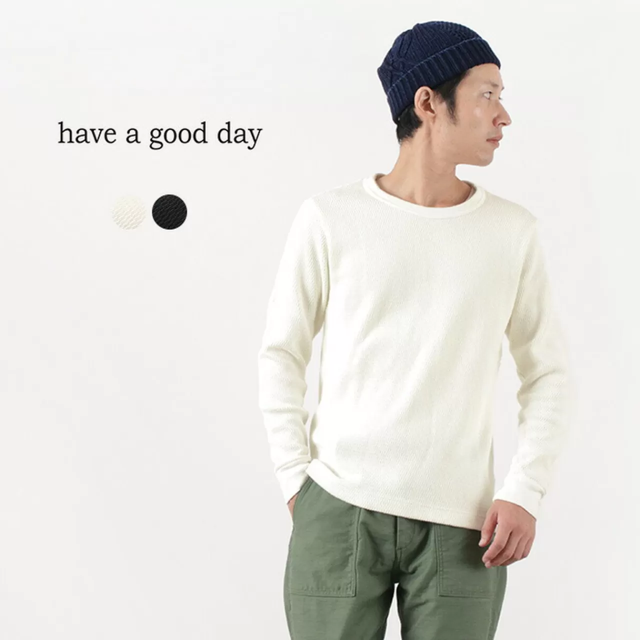 HAVE A GOOD DAY Long Sleeves>Heavy Thermal T-Shirt/Long Sleeves