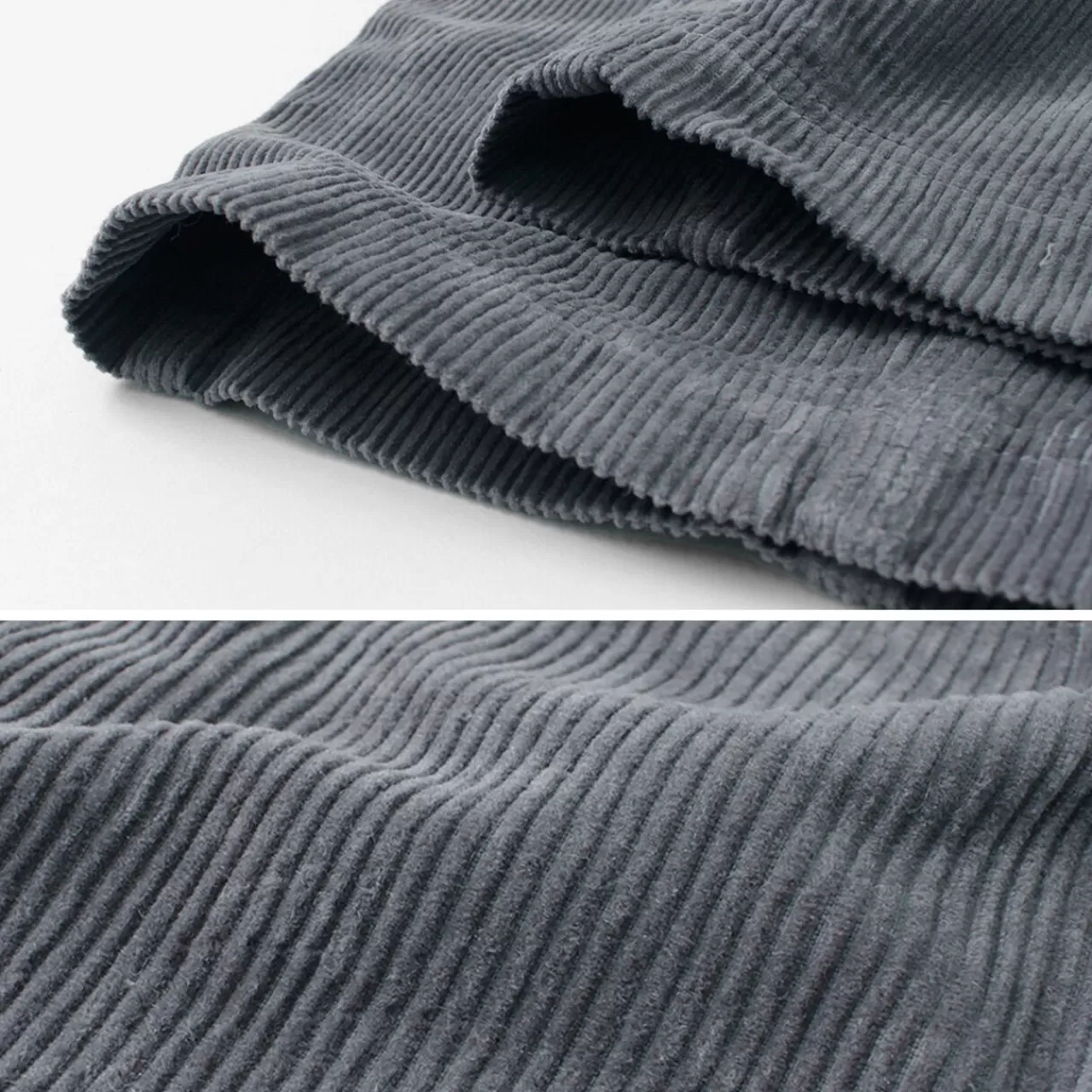GOHEMP Trousers>Hemp Corduroy Traveler Easy Pants Wide Tapered