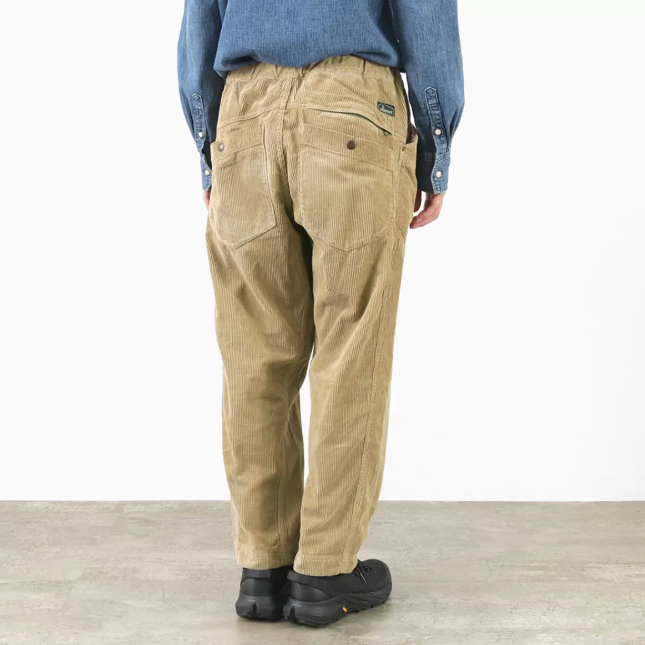 GOHEMP Trousers>Hemp Corduroy Traveler Easy Pants Wide Tapered