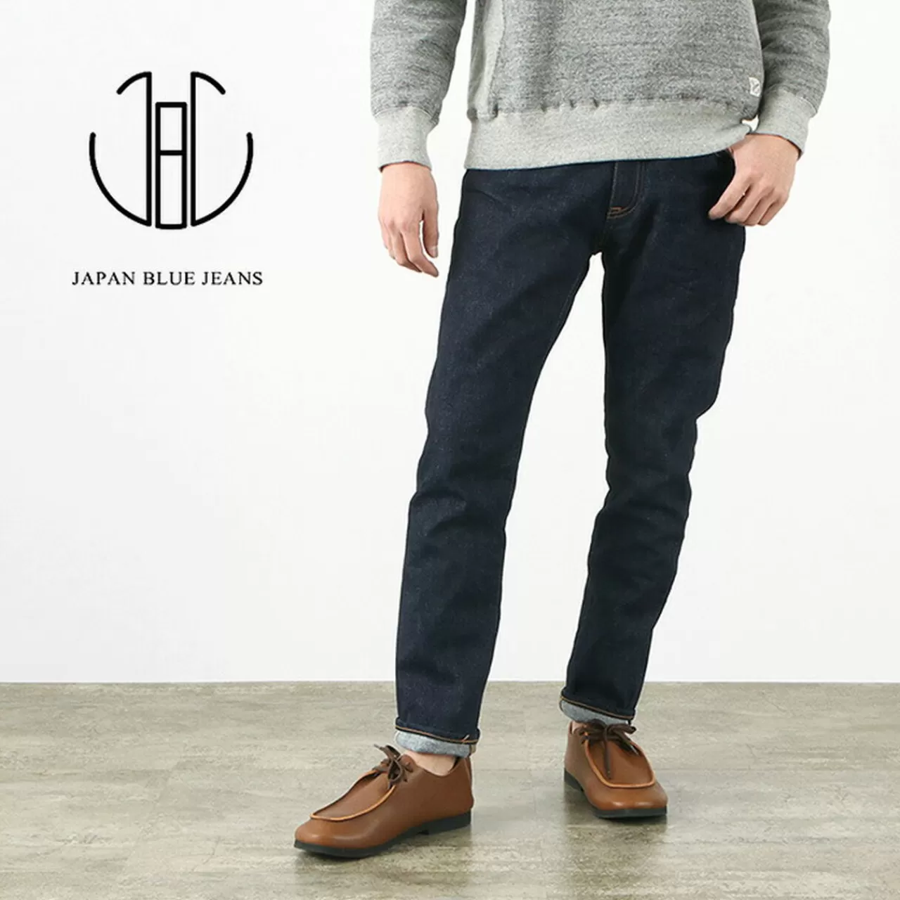 JAPAN BLUE JEANS Trousers>J201 Circle 14.8Oz Tapered Indigo