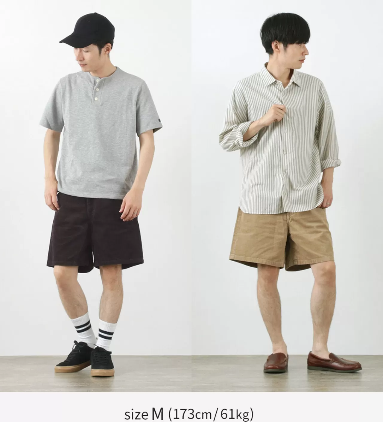 JAPAN BLUE JEANS Shorts>J312571 Calif Summer Corduroy Baggy Shorts
