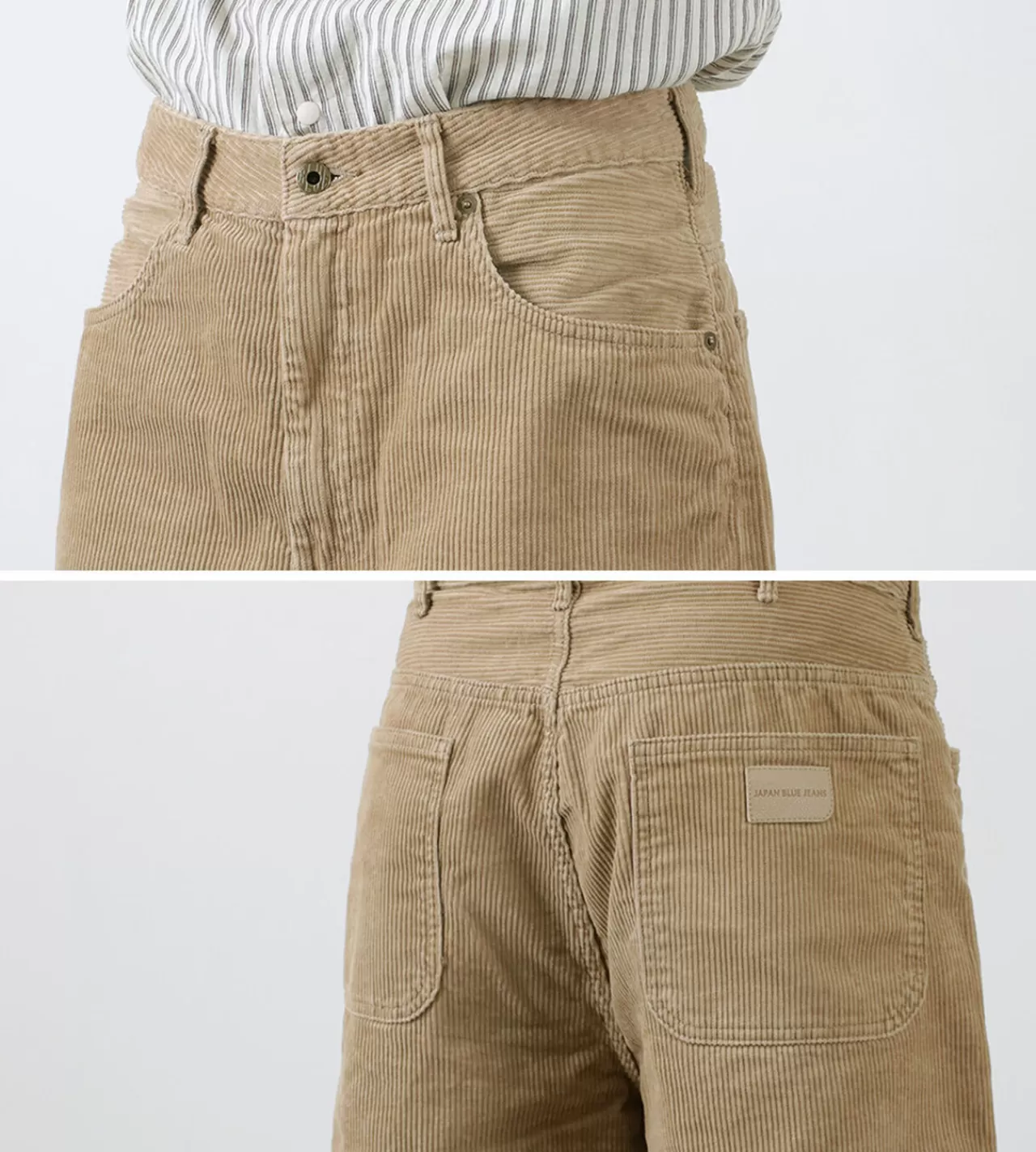 JAPAN BLUE JEANS Shorts>J312571 Calif Summer Corduroy Baggy Shorts