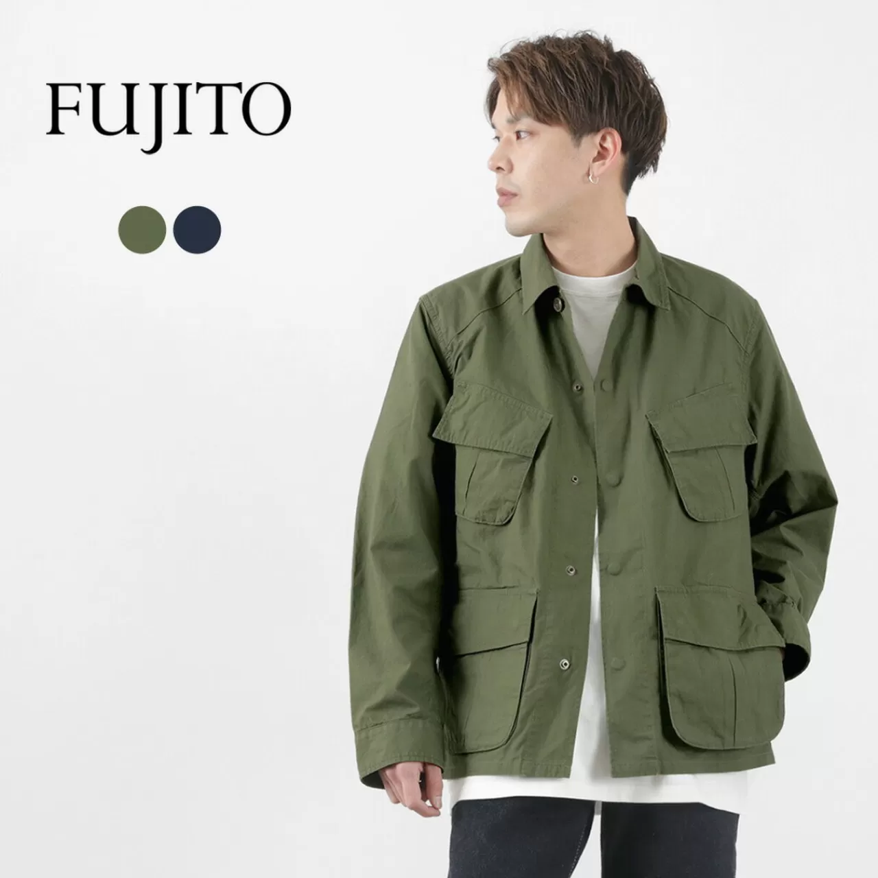 FUJITO Jackets>Jungle Fatigue Jacket