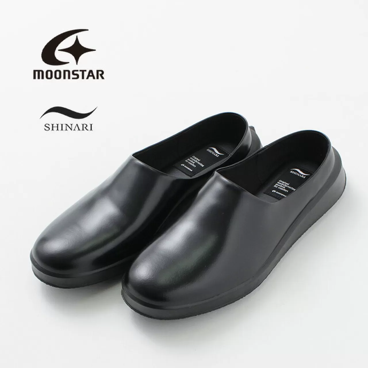 MOONSTAR Boots>Ki Leather Shoes Black