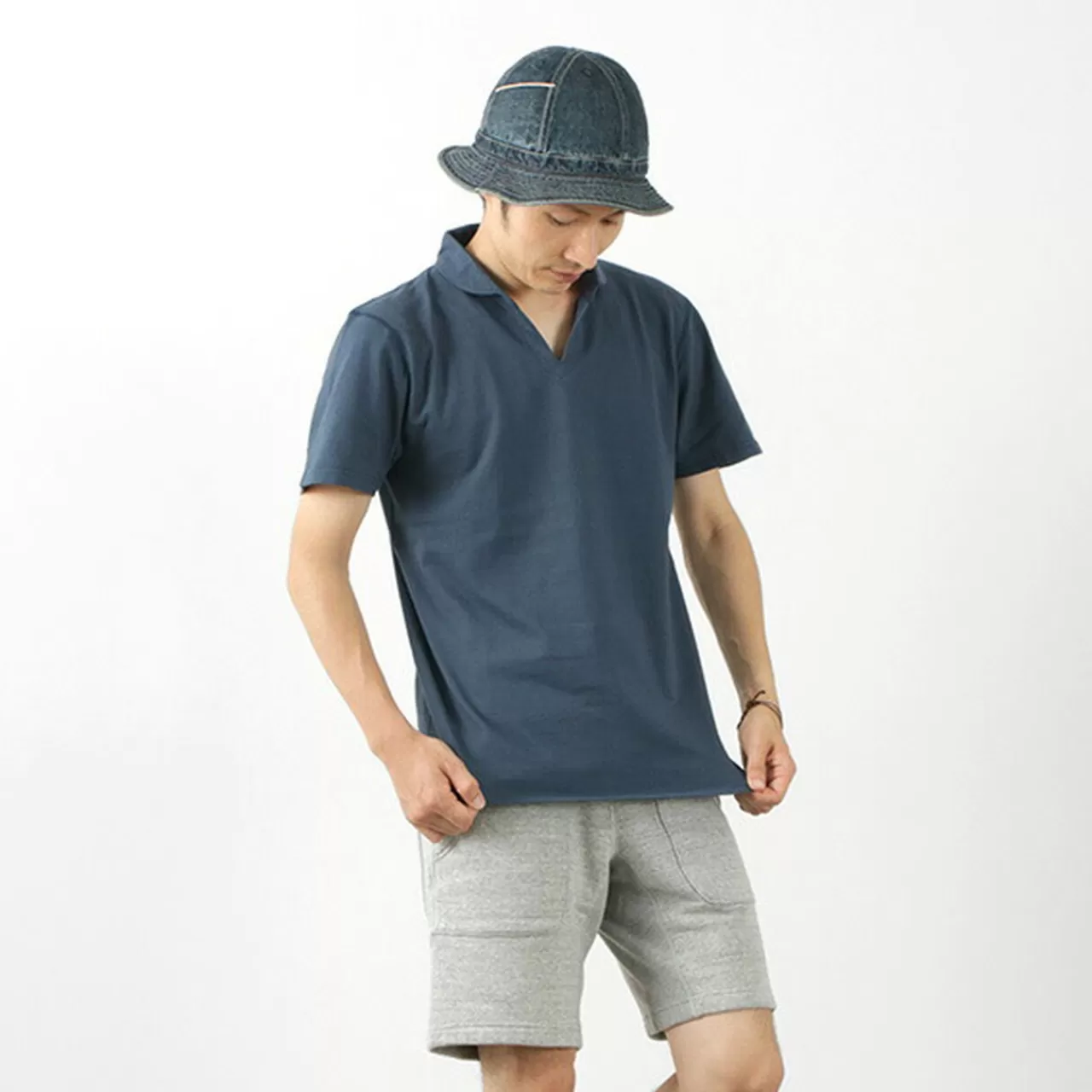 BARNS Short Sleeves>Kosun Knit Vintage Skipper Polo Shirt
