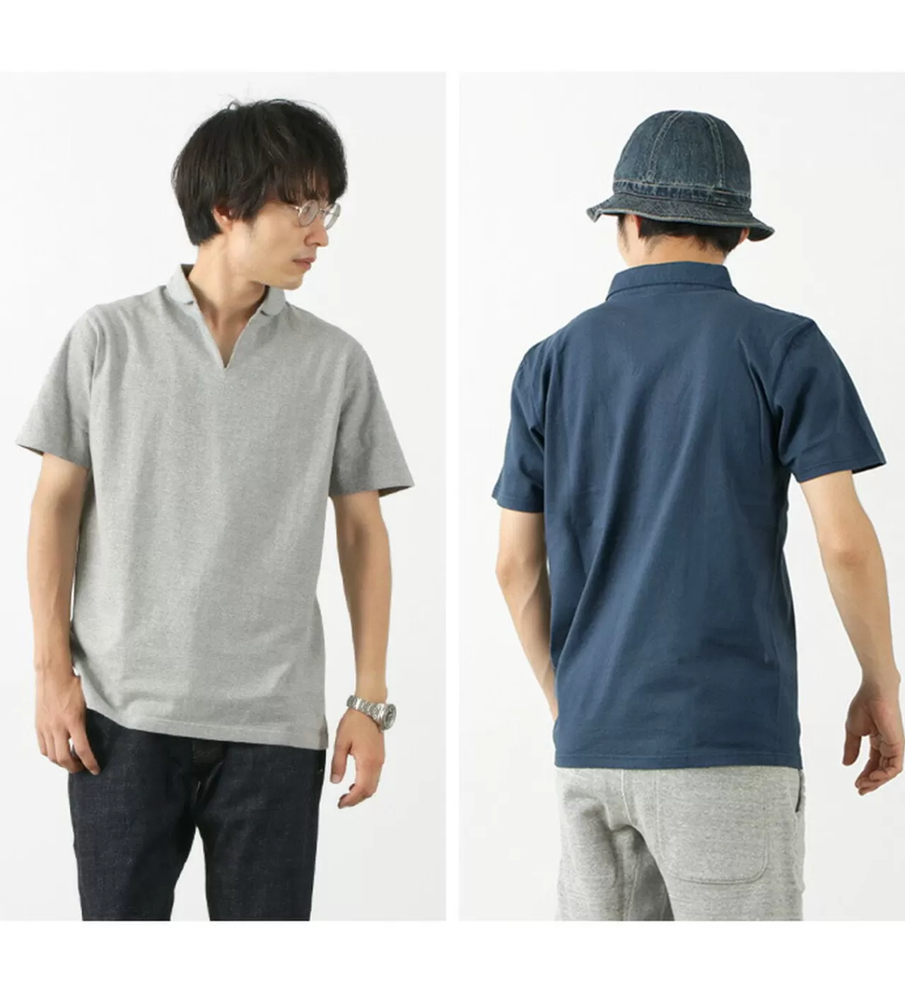 BARNS Short Sleeves>Kosun Knit Vintage Skipper Polo Shirt