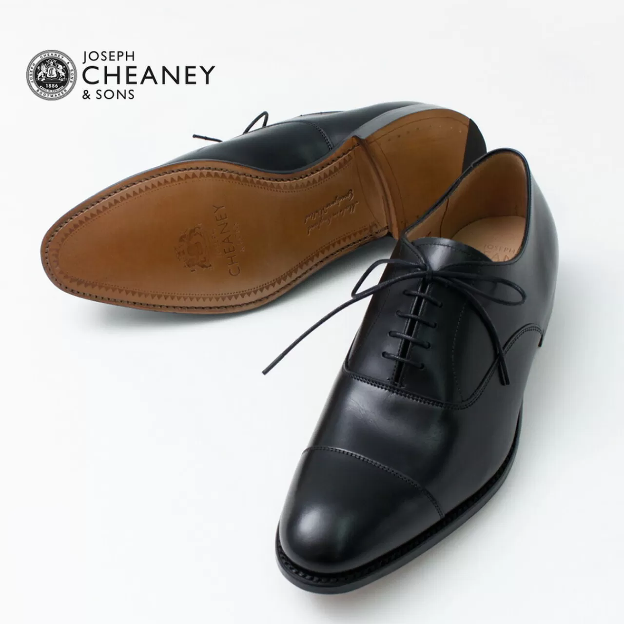 JOSEPH CHEANEY Boots>Lime Leather Shoes Black