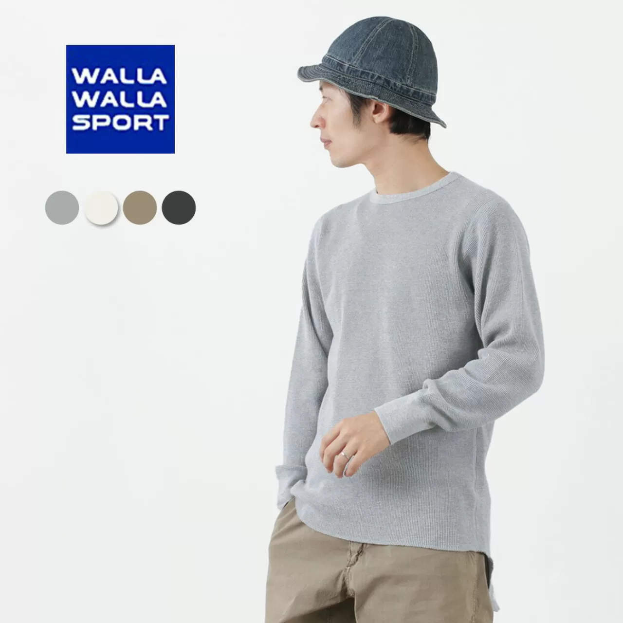 WALLA WALLA SPORT Long Sleeves>Long Tail Thermal Crew