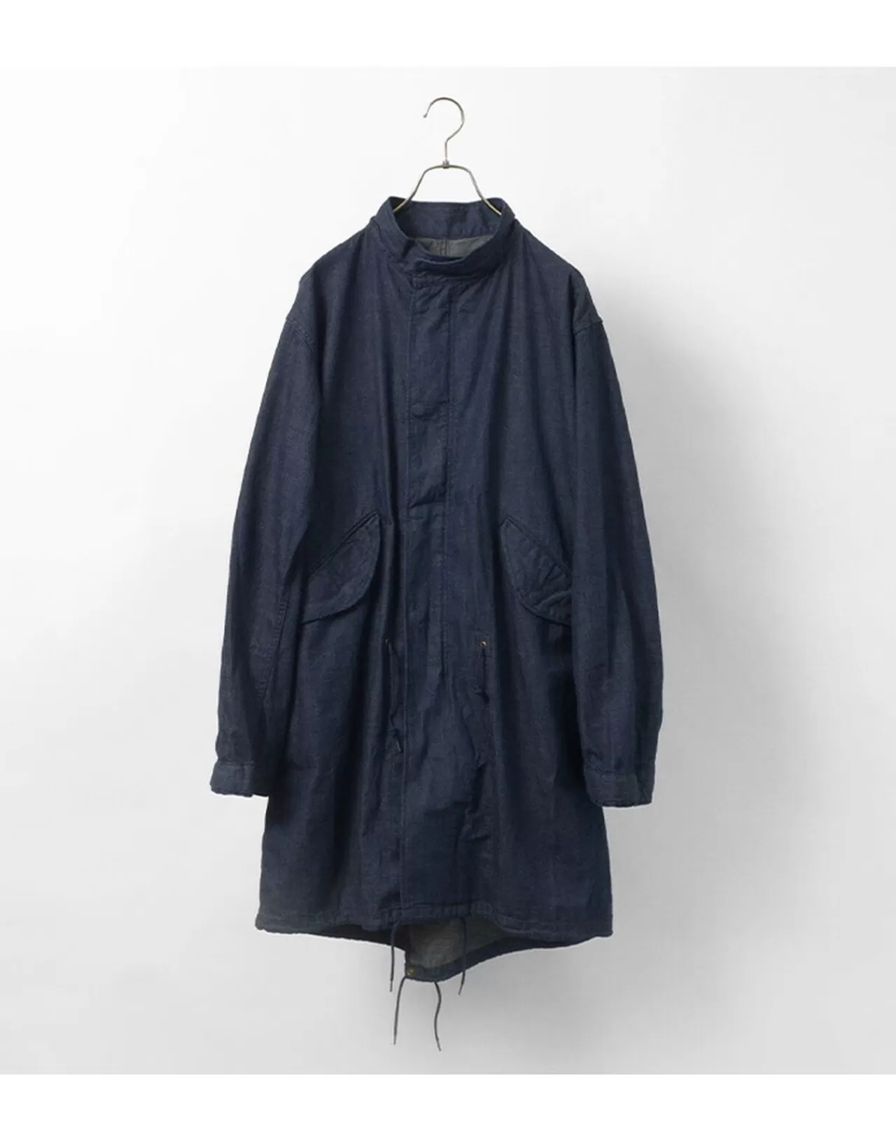 JAPAN BLUE JEANS Coats>M-65 Denim Mod Coat Indigo