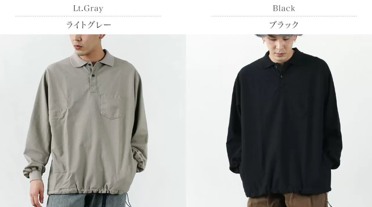 REMI RELIEF Polo Shirt>Mercury Deer Polo L/S