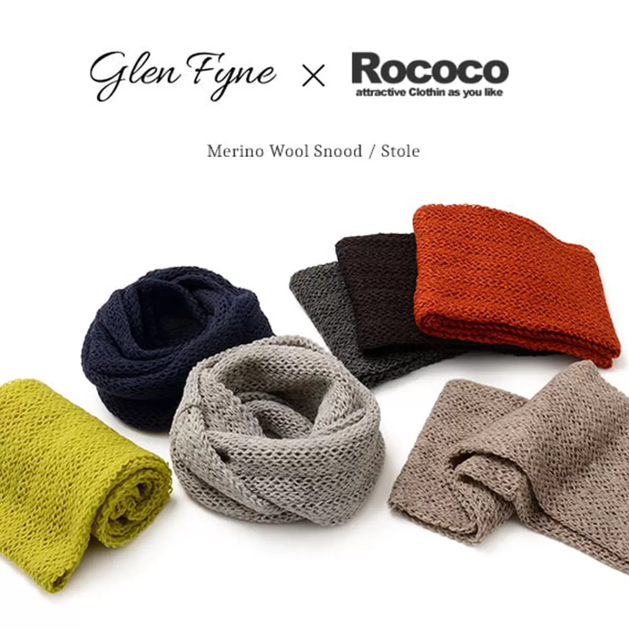 GLEN FYNE Muffler>Merino Wool Snood