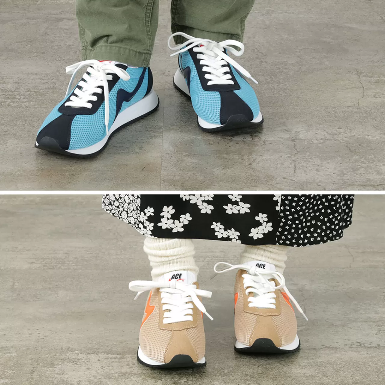 ACE SNKR Sneakers>Mesh Type Larry Sneakers