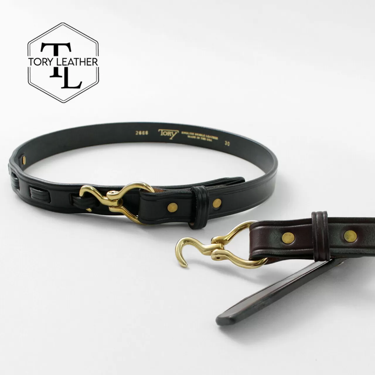 TORY LEATHER Belt>Mini Hoofpick Belt