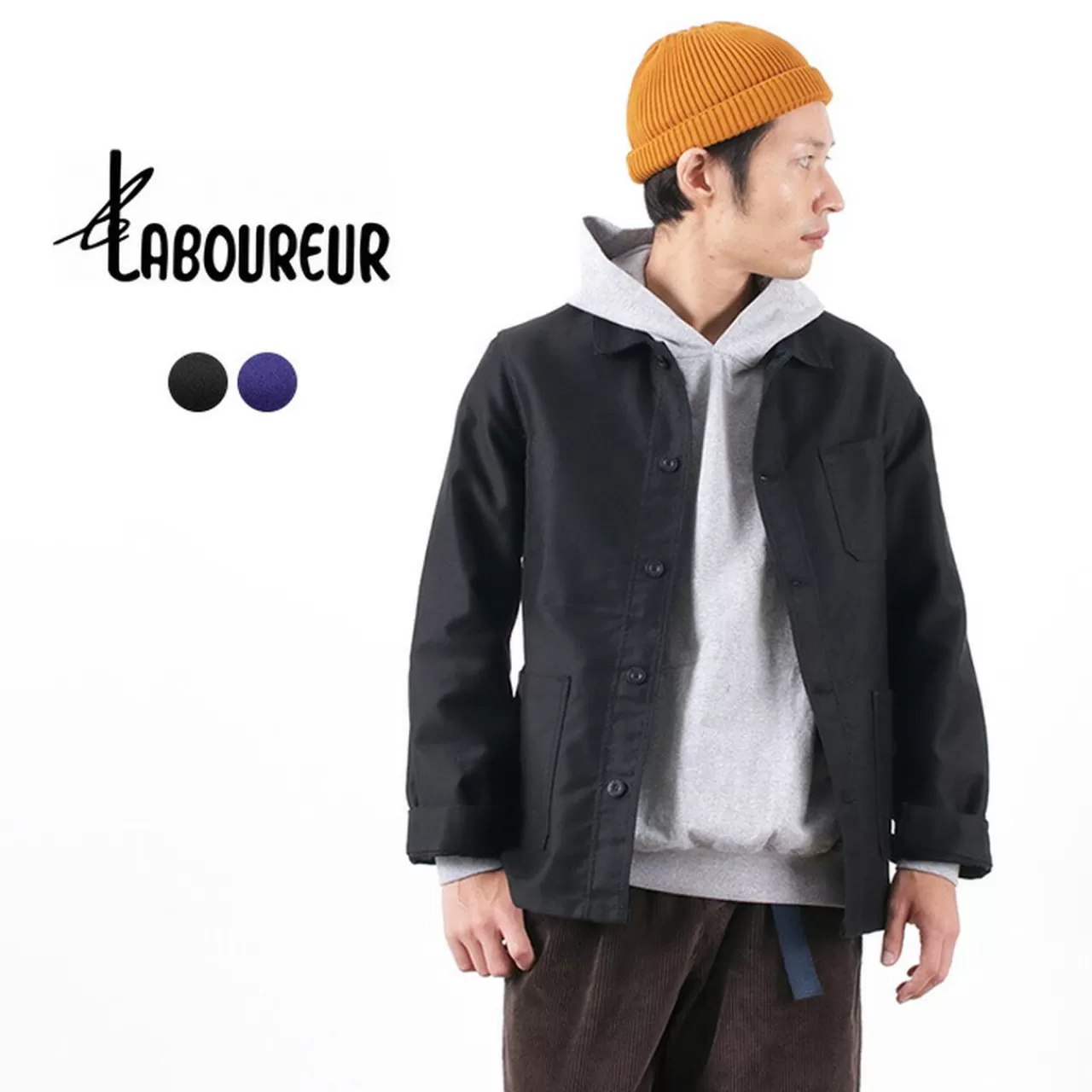 LE LABOUREUR Jackets>Moleskin 400 Coverall Jacket