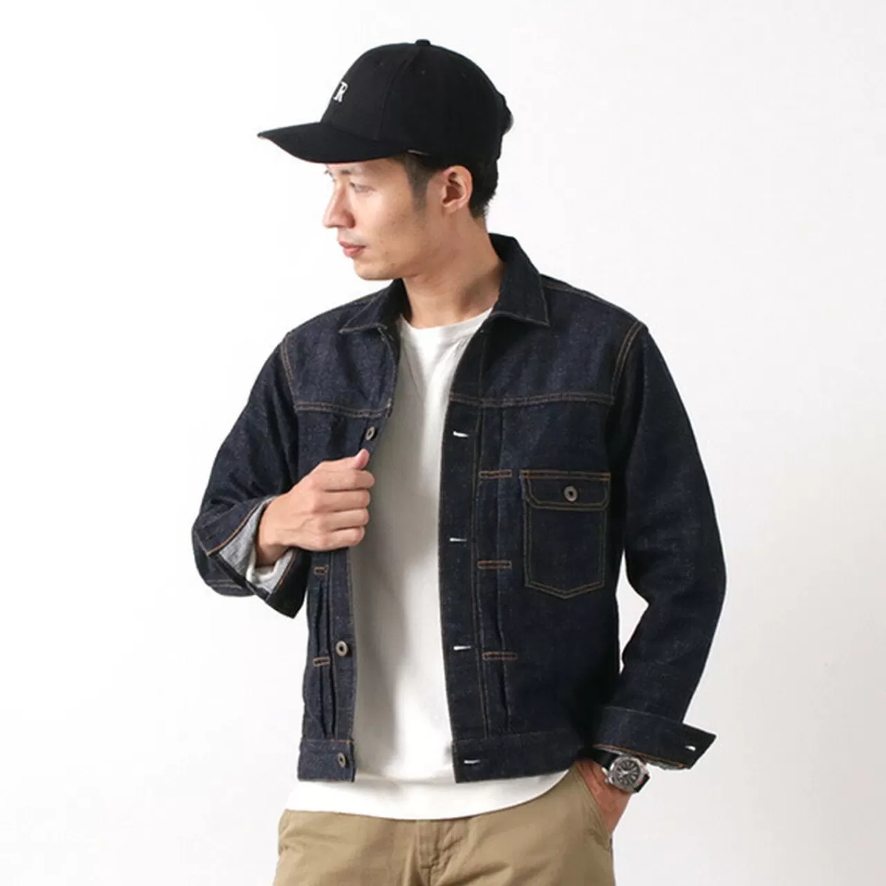 JAPAN BLUE JEANS Jackets>Monster Denim Jacket 16.5Oz Selvig/1St Type Indigo