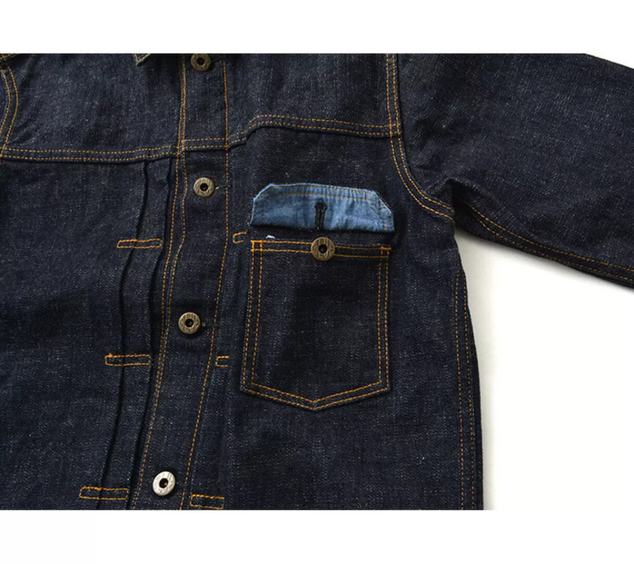 JAPAN BLUE JEANS Jackets>Monster Denim Jacket 16.5Oz Selvig/1St Type Indigo