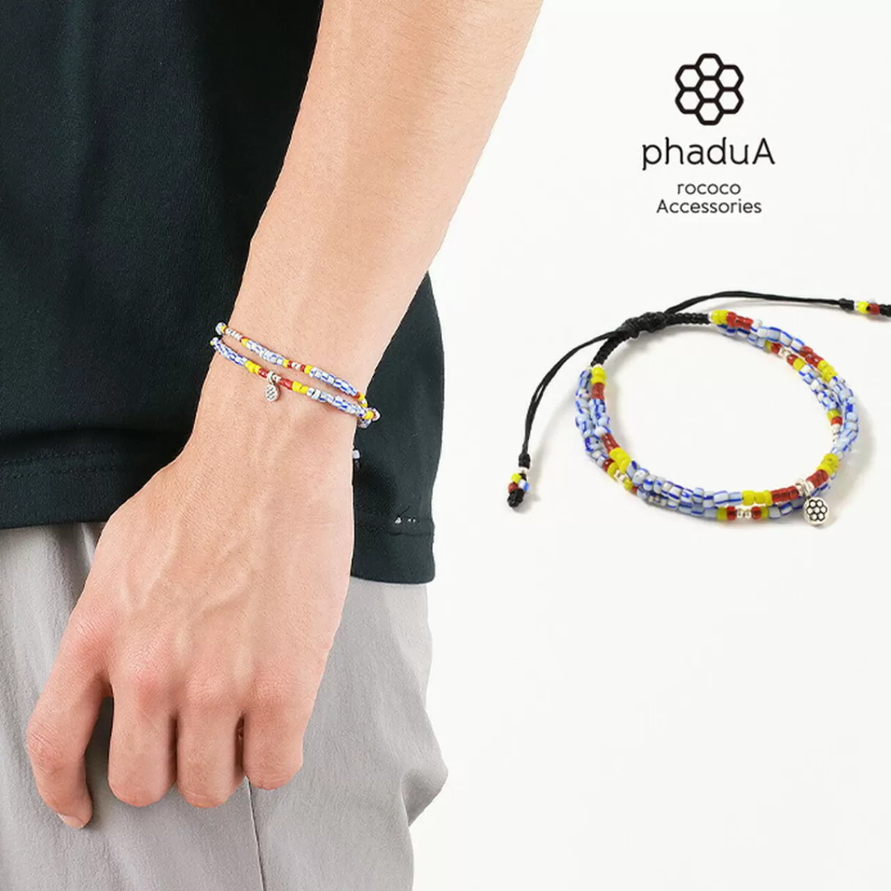 PHADUA Bracelets>Multi Handmade Beaded Bracelets Mixedbeads