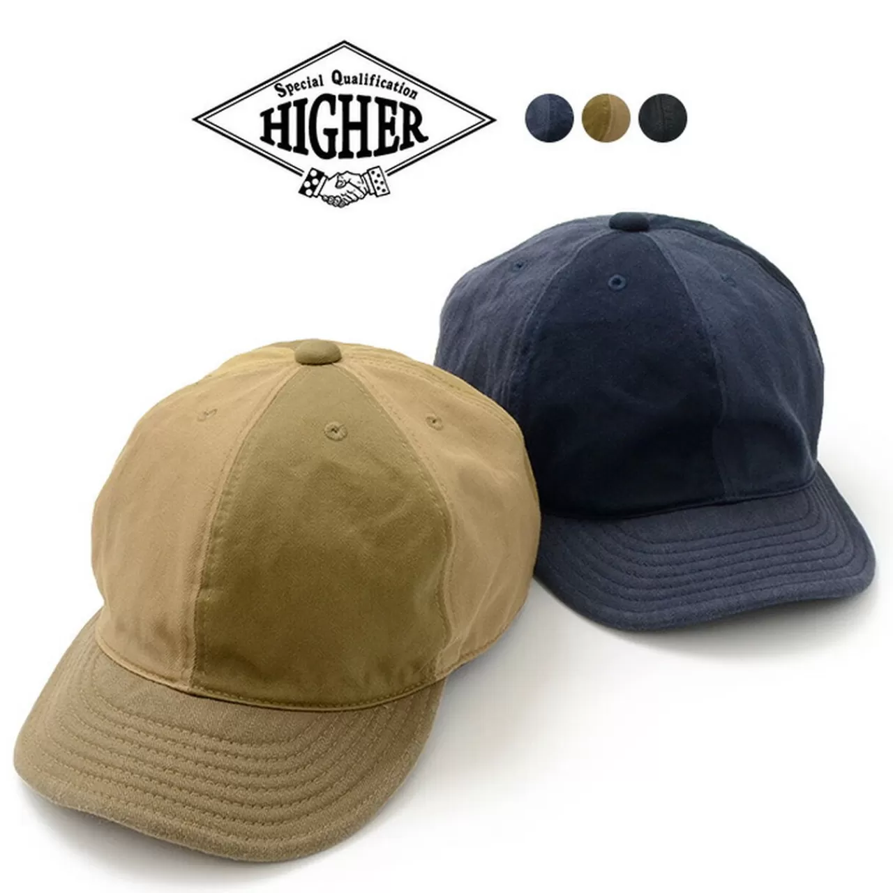 HIGHER Hats>Multi-Panel Cap