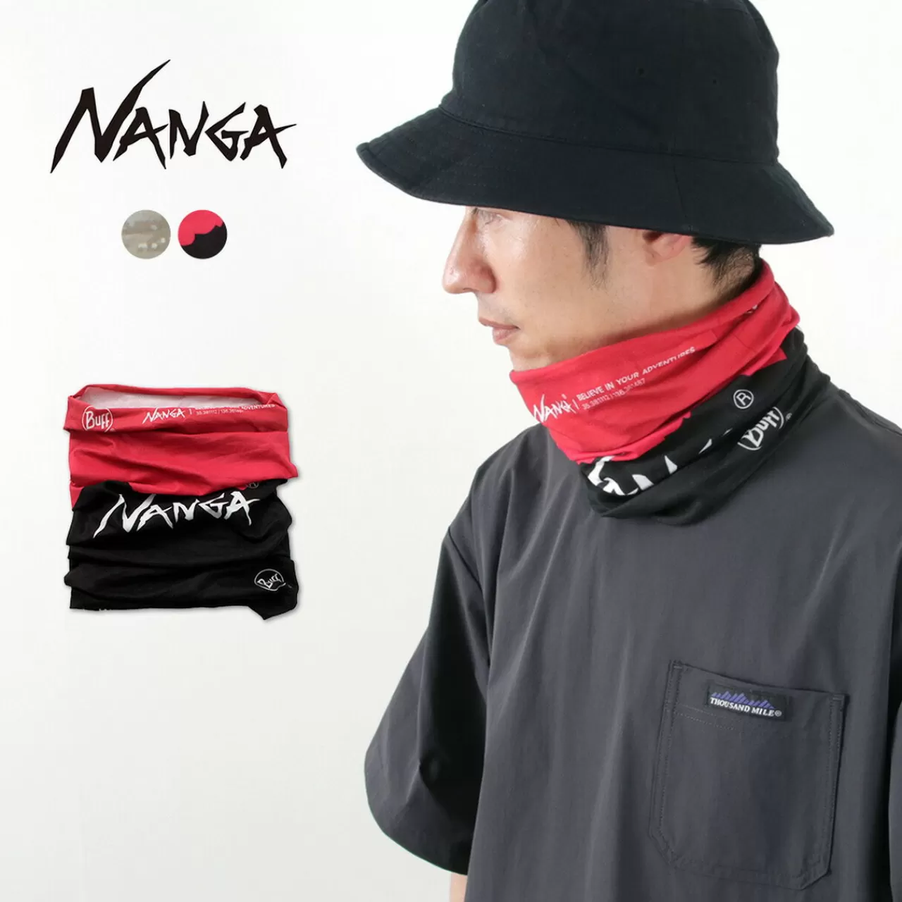 NANGA Muffler> X Buff Neckwear