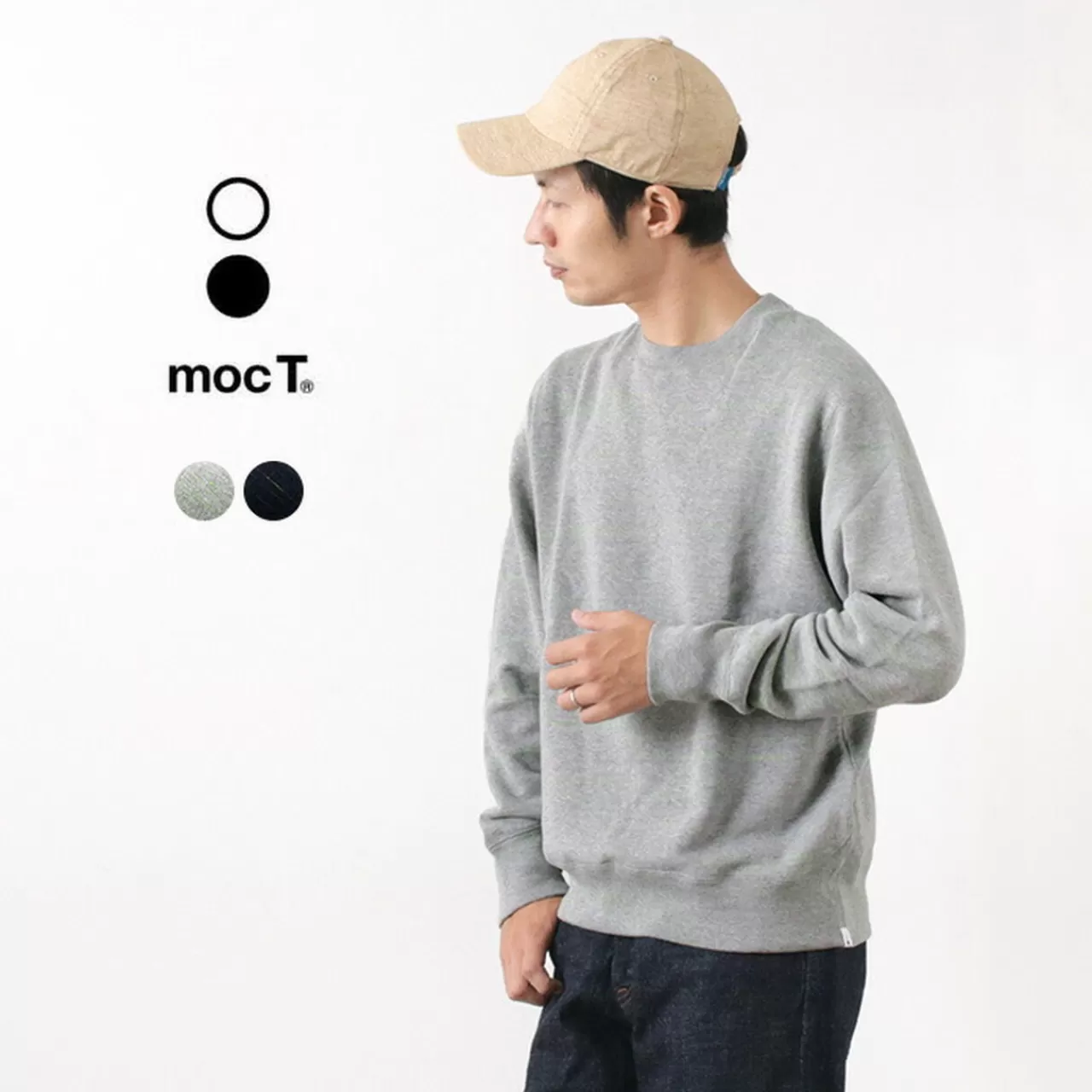 MOC T Long Sleeves>Neon Script Loop Weel Crew Neck Pullover