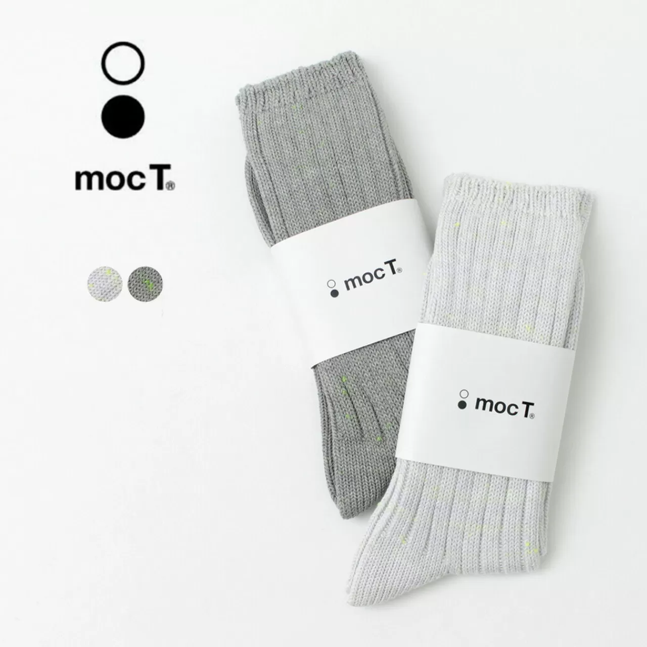 MOC T Socks>Neon Script Socks Double Cylinder