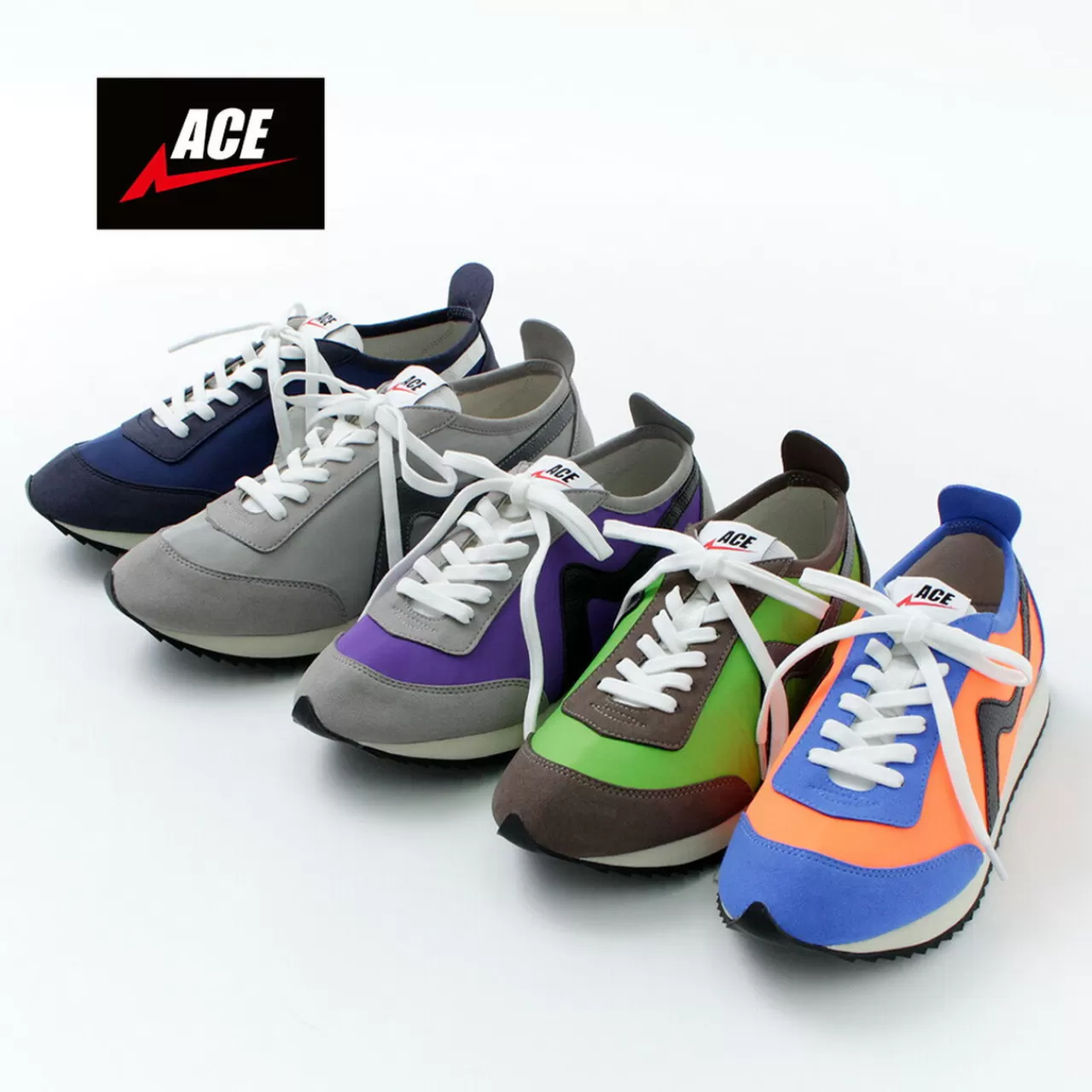 ACE SNKR Sneakers>Nylon Model Johnny A Sneakers