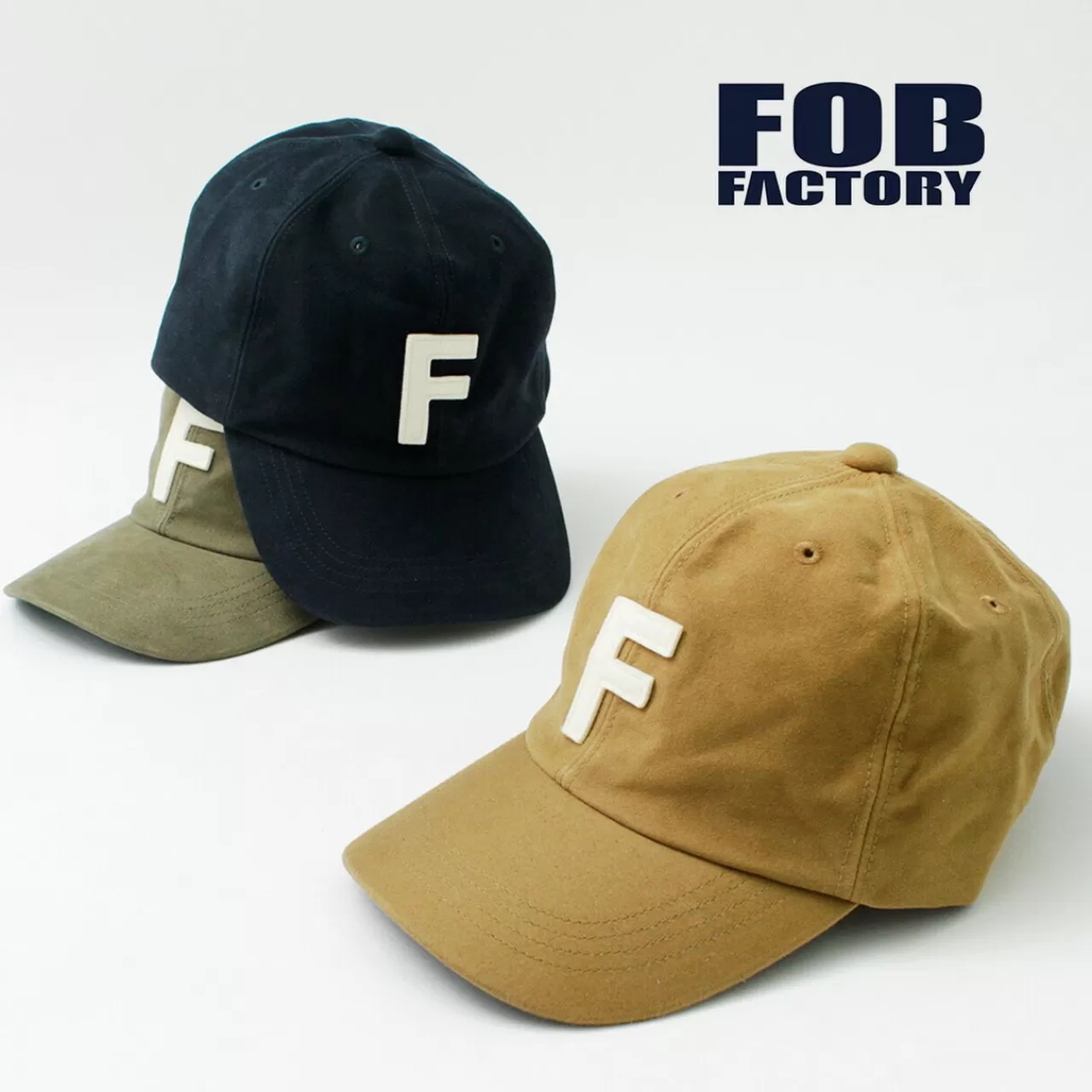 FOB FACTORY Hats>Old Baseball Cap