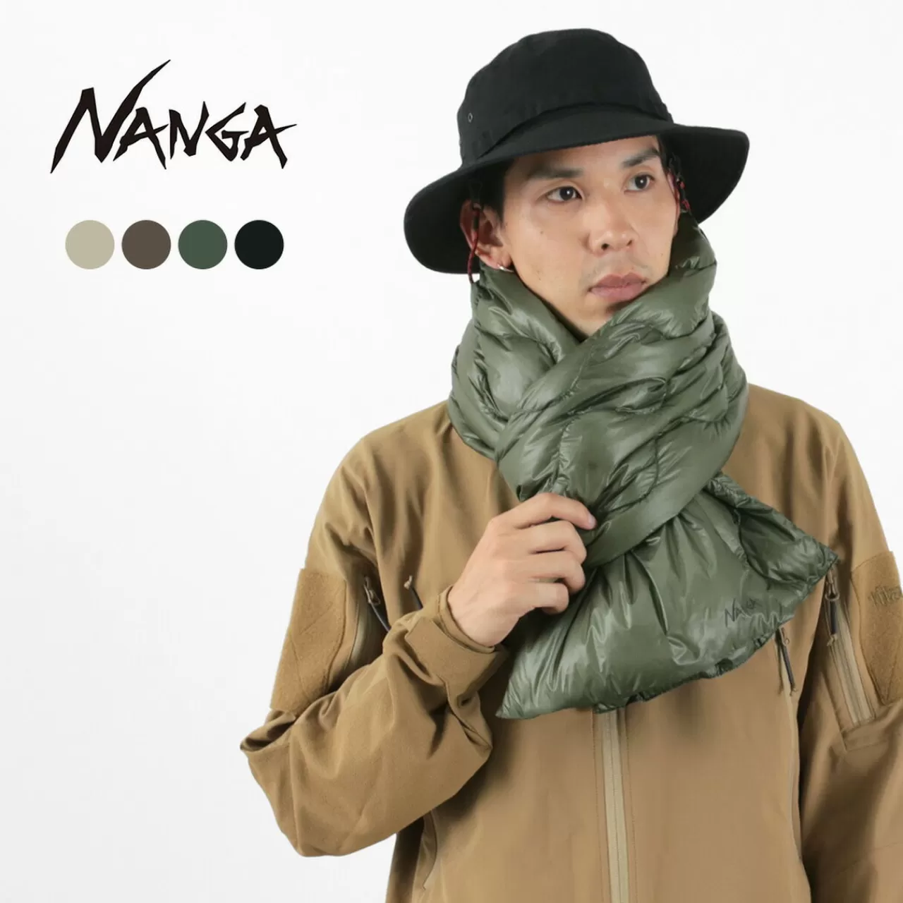 NANGA Muffler>Onion Quilt Down Scarf