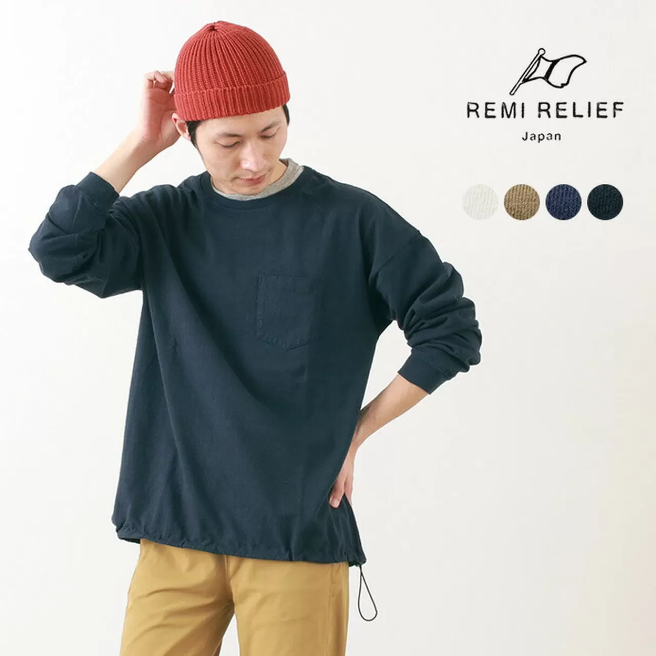 REMI RELIEF Long Sleeves>Outdoor Grunge Pokelon T-Shirt