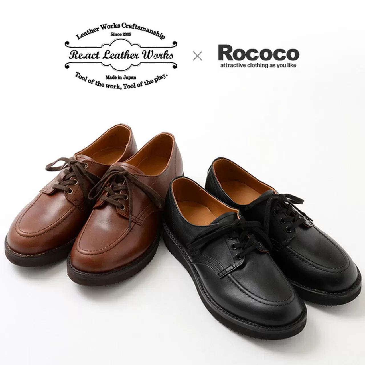 RE.ACT Boots>Oxford Moccasins