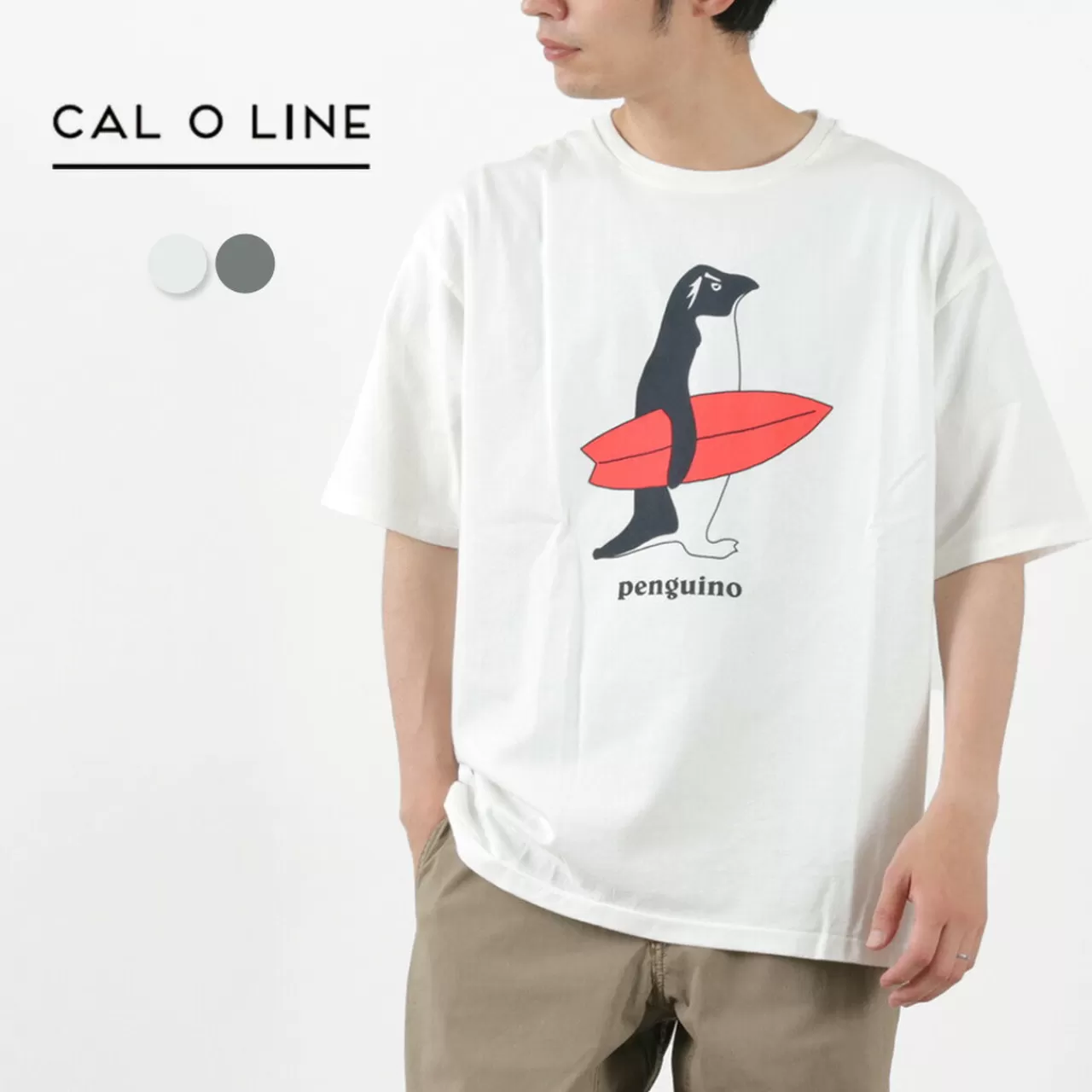 CAL O LINE Short Sleeves>Penguino T-Shirt