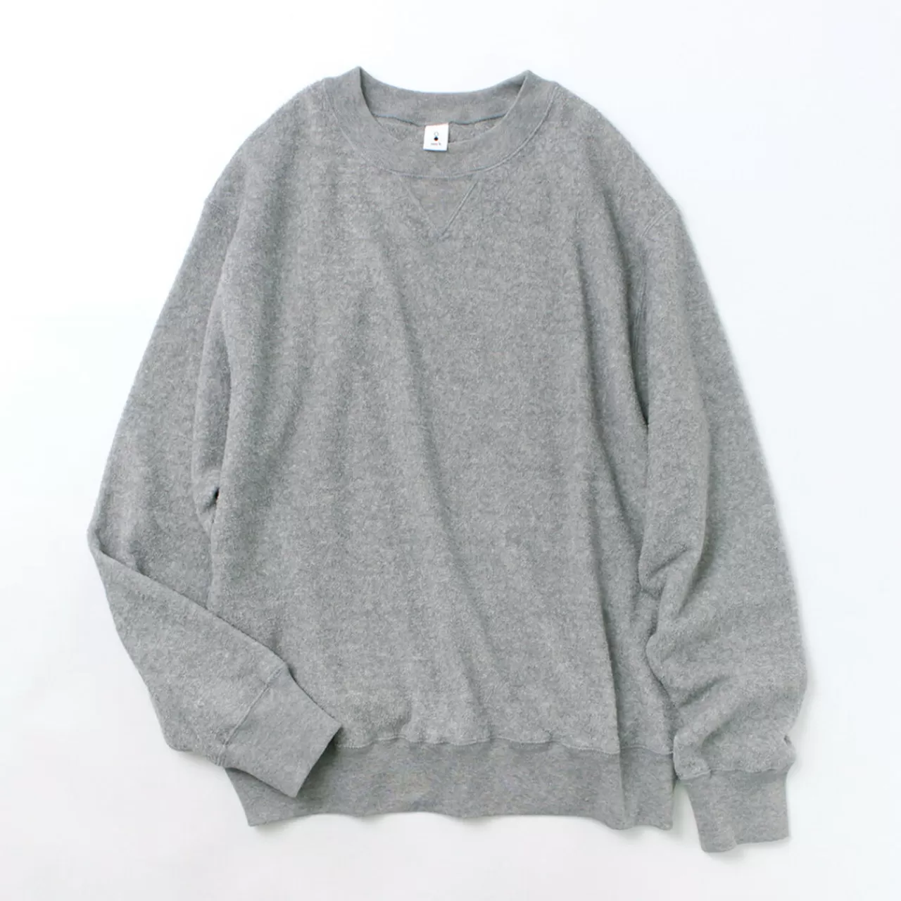 MOC T Long Sleeves>Pile Loopwheel Crewneck Sweatshirt Heathergrey