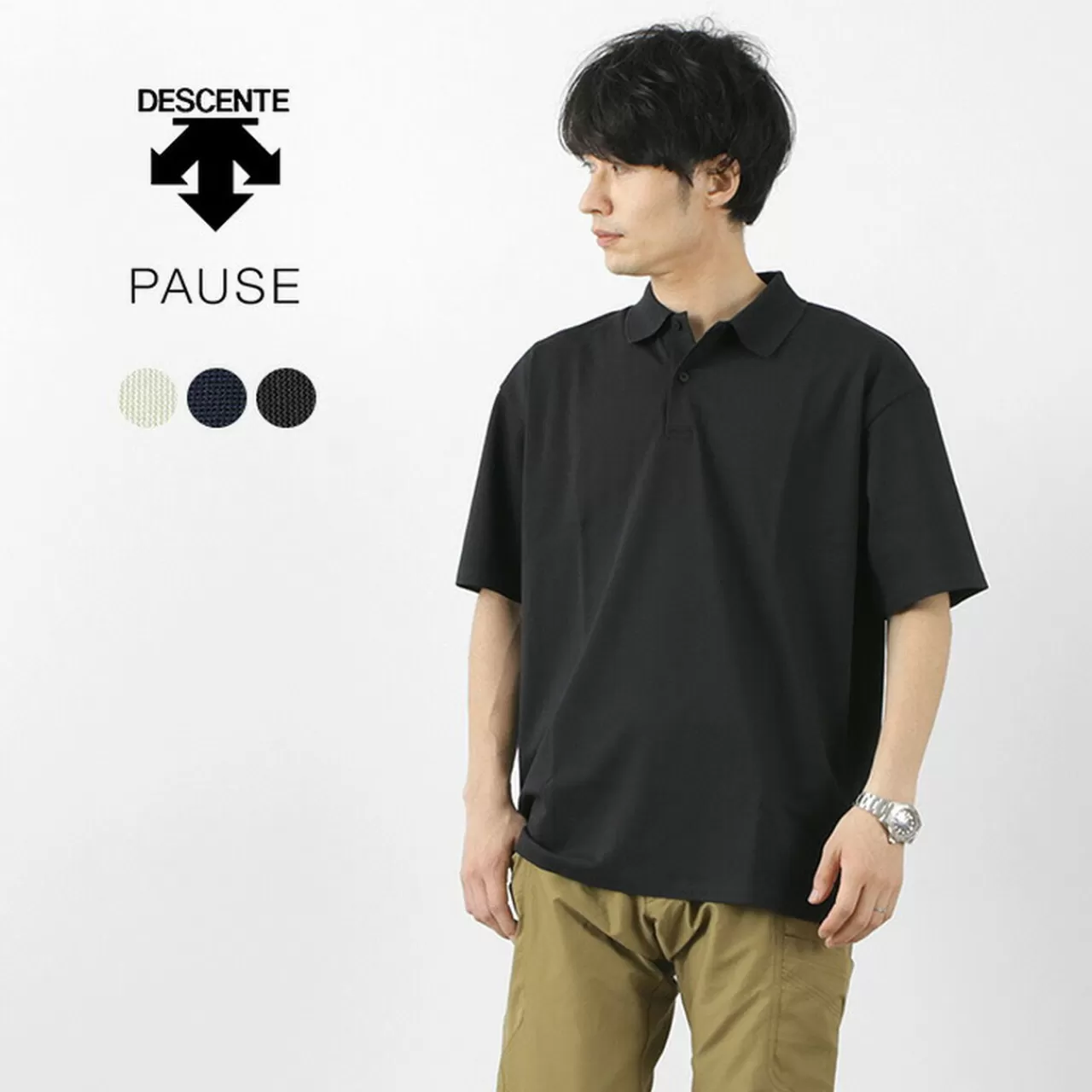 DESCENTE PAUSE Polo Shirt>Polo Shirts