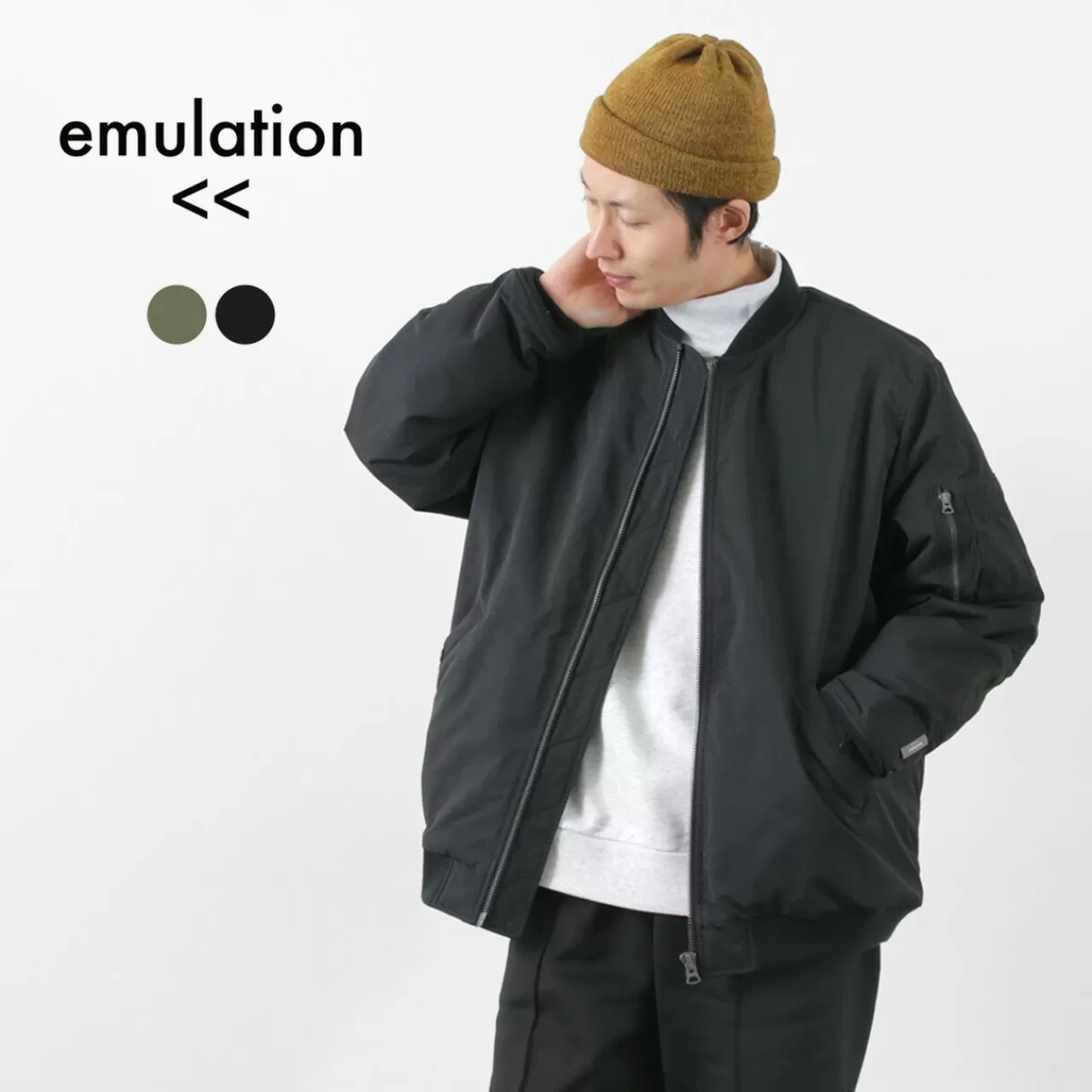 EMULATION Jackets>Progress Flight Jacket